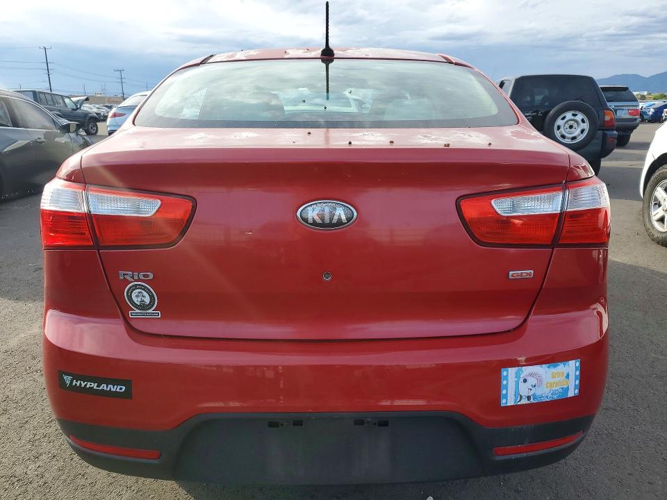 Photo 6 from auction – 2013 KIA RIO with VIN KNADM4A32D6238065