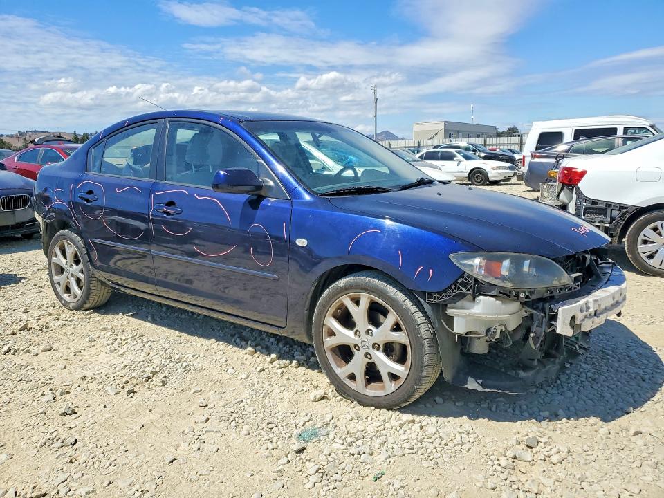 Photo 4 from auction – 2008 MAZDA 3 with VIN JM1BK32F881116476