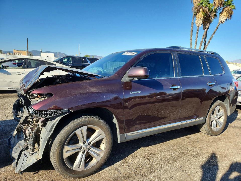 TOYOTA HIGHLANDER 2011 with VIN 5TDDK3EH8BS089148 - Photo from auction