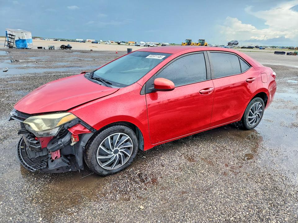 TOYOTA COROLLA 2016 with VIN 2T1BURHE6GC597320 - Photo from auction