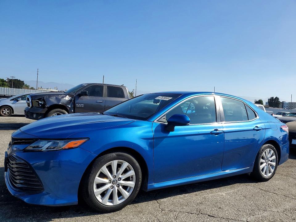 TOYOTA CAMRY 2020 with VIN 4T1C11AK5LU310704 - Photo from auction
