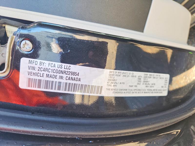 Foto 14 de la subasta – 2022 CHRYSLER VOYAGER con VIN 2C4RC1CG0NR229854