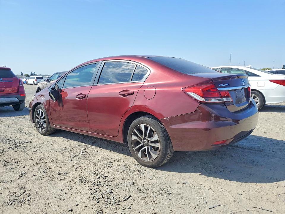 Photo 2 from auction – 2013 HONDA CIVIC with VIN 2HGFB2F89DH507284