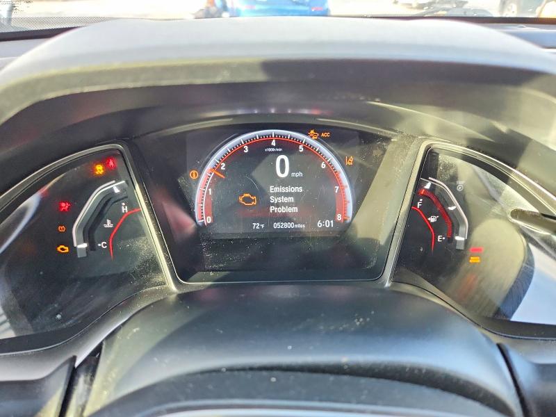 Photo 9 from auction – 2020 HONDA CIVIC with VIN 2HGFC1E52LH703855