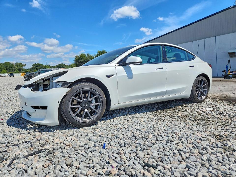 TESLA MODEL 3 2021 с VIN 5YJ3E1EA0MF859876 - Снимка от търг