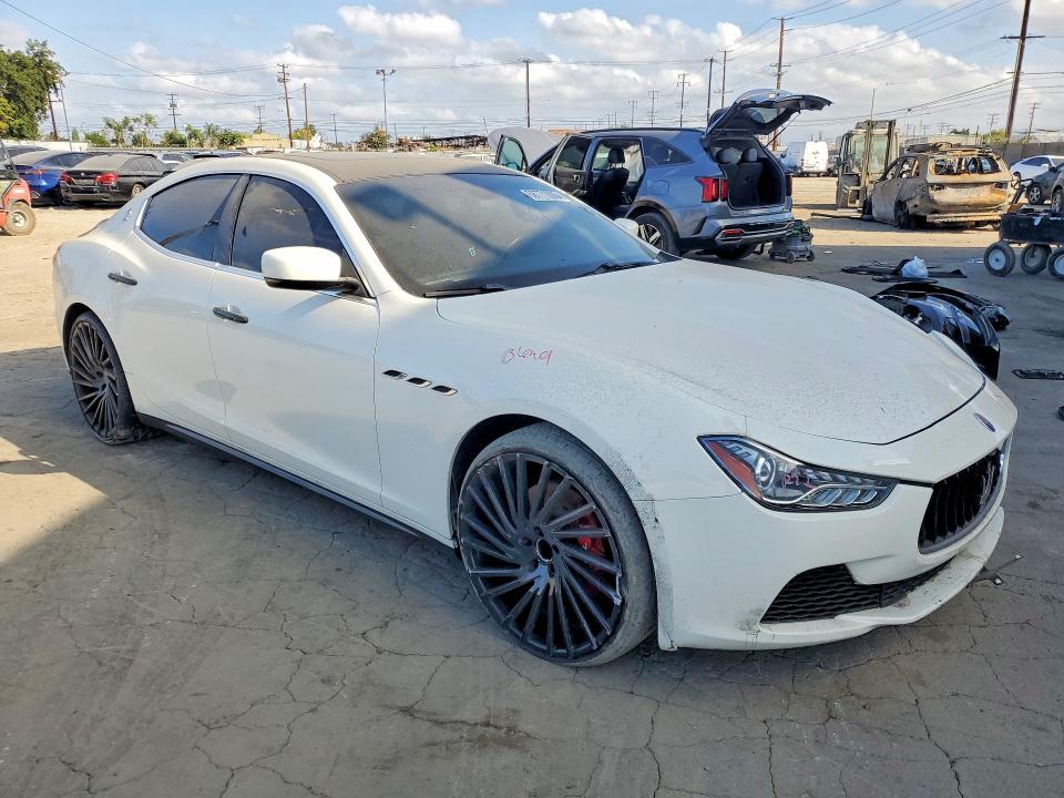 Photo 4 from auction – 2015 MASERATI GHIBLI with VIN ZAM57XSA1F1133400