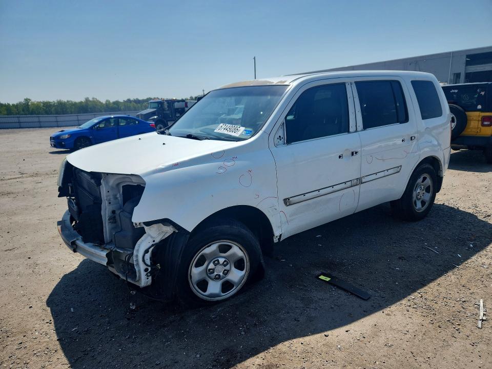 HONDA PILOT 2014 with VIN 5FNYF4H23EB011310 - Photo from auction