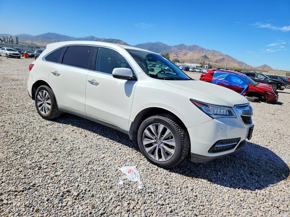 Photo 4 from auction – 2016 ACURA MDX with VIN 5FRYD4H40GB045990