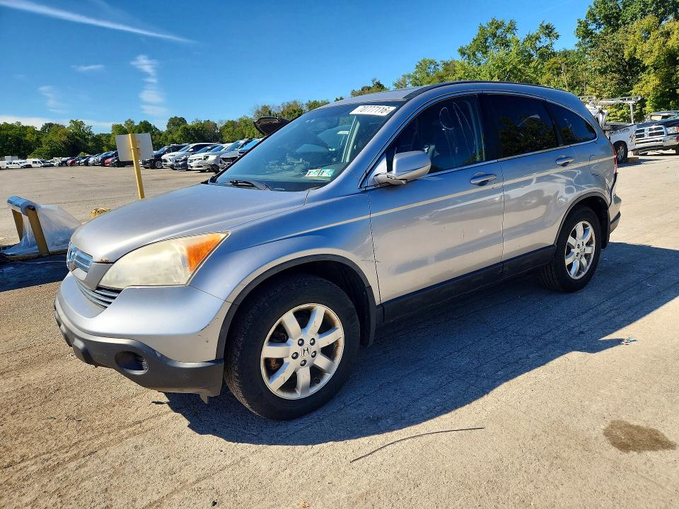 HONDA CR-V 2007 with VIN JHLRE48707C016504 - Photo from auction