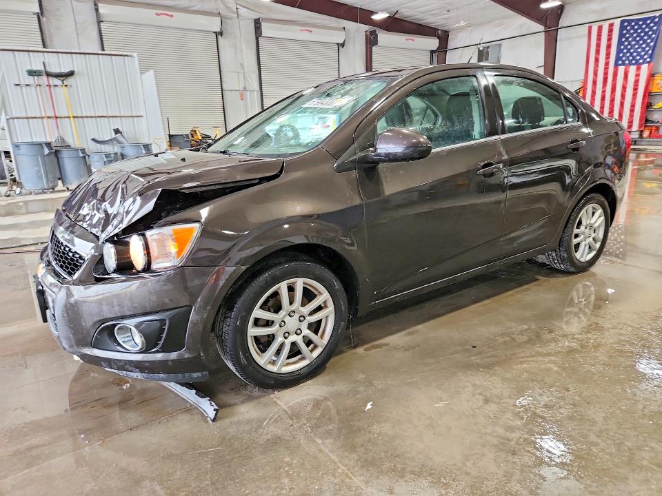 CHEVROLET SONIC 2014 with VIN 1G1JC5SH1E4130177 - Photo from auction
