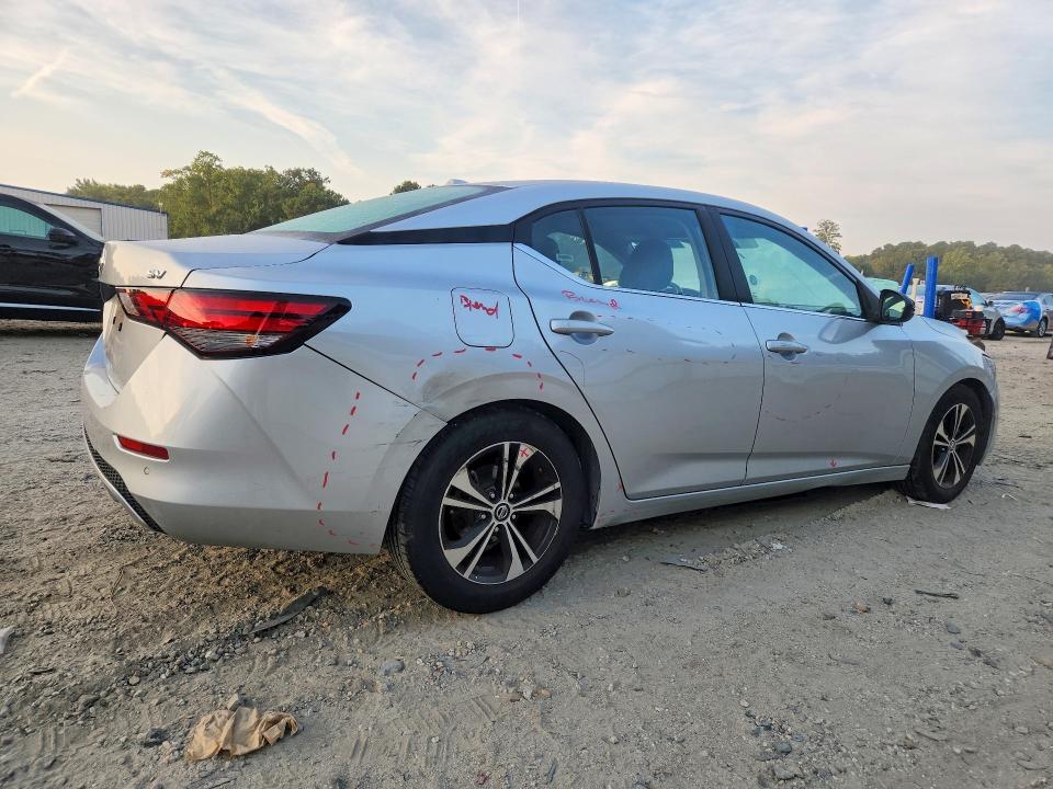 Photo 3 from auction – 2021 NISSAN SENTRA with VIN 3N1AB8CV6MY255724