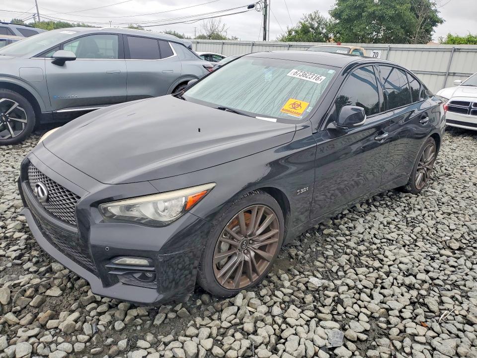 INFINITI Q50 2016 с VIN JN1FV7AR9GM450978 - Снимка от търг