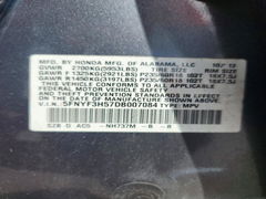 Photo 14 from auction – 2013 HONDA PILOT with VIN 5FNYF3H57DB007084