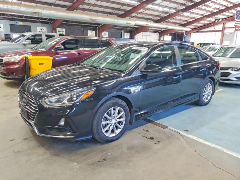 HYUNDAI SONATA 2018 with VIN 5NPE24AF1JH721457 - Photo from auction