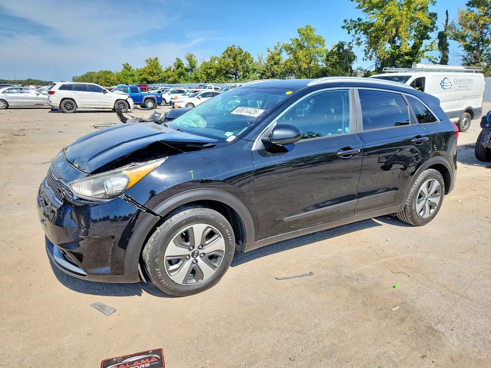 KIA NIRO 2018 with VIN KNDCB3LCXJ5129821 - Photo from auction