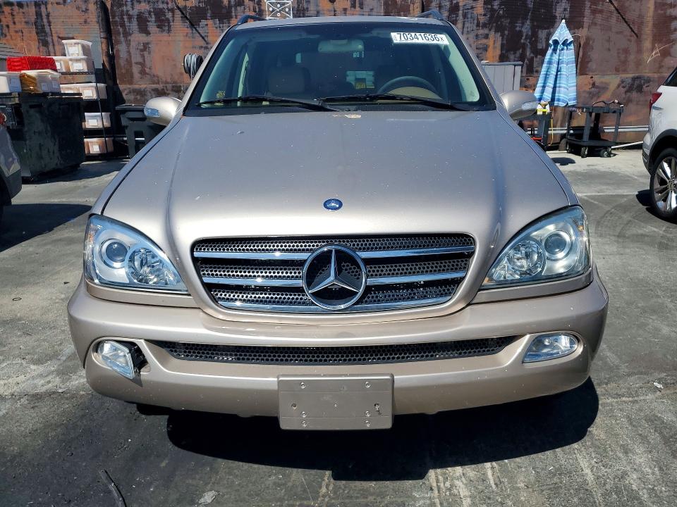 Photo 5 from auction – 2005 MERCEDES-BENZ ML with VIN 4JGAB75E95A530699