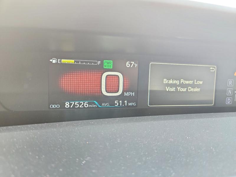 Photo 9 from auction – 2016 TOYOTA PRIUS with VIN JTDKARFU5G3020774