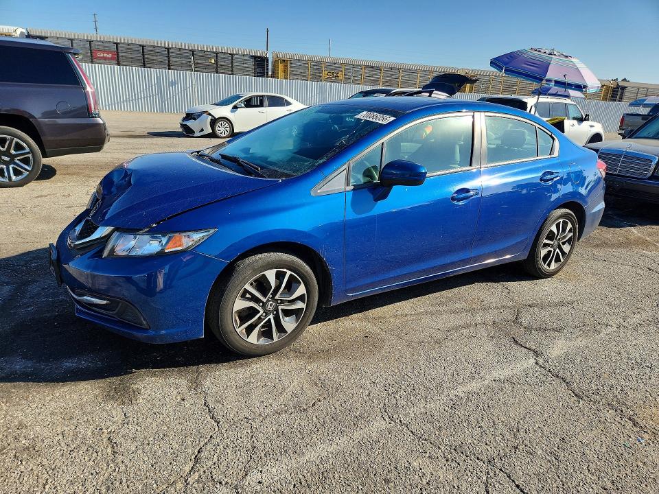HONDA CIVIC 2014 with VIN 19XFB2F80EE241276 - Photo from auction