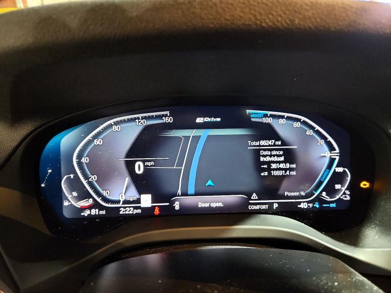 Photo 9 from auction – 2020 BMW X3 with VIN 5UXTS1C03L9D29575