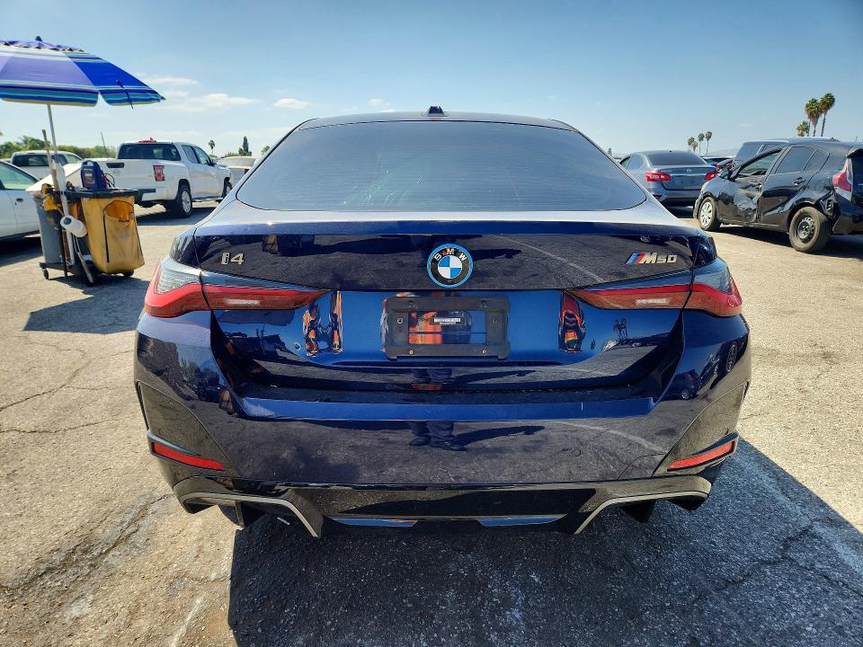 Photo 6 from auction – 2022 BMW I4 with VIN WBY33AW02NFM62368