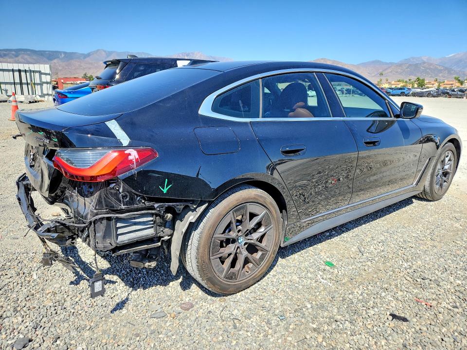 Photo 3 from auction – 2022 BMW I4 with VIN WBY73AW08NFM96610