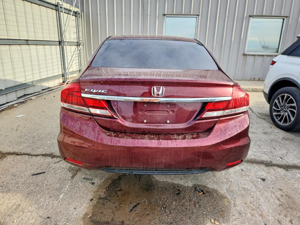 Photo 6 from auction – 2015 HONDA CIVIC with VIN 2HGFB2F58FH508628