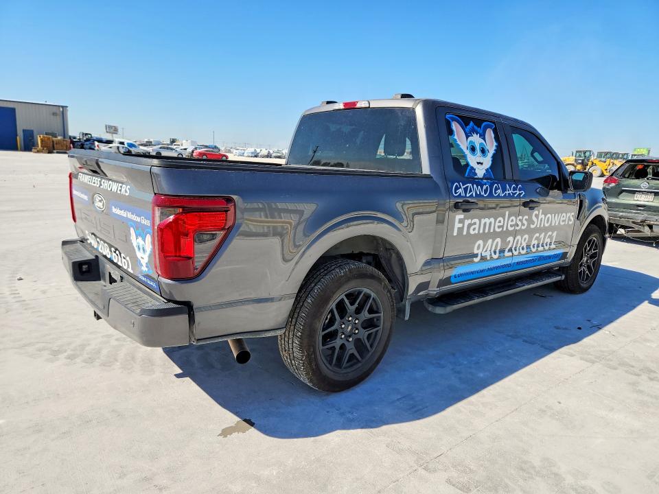 Photo 3 from auction – 2024 FORD F150 with VIN 1FTEW2K59RKD64413