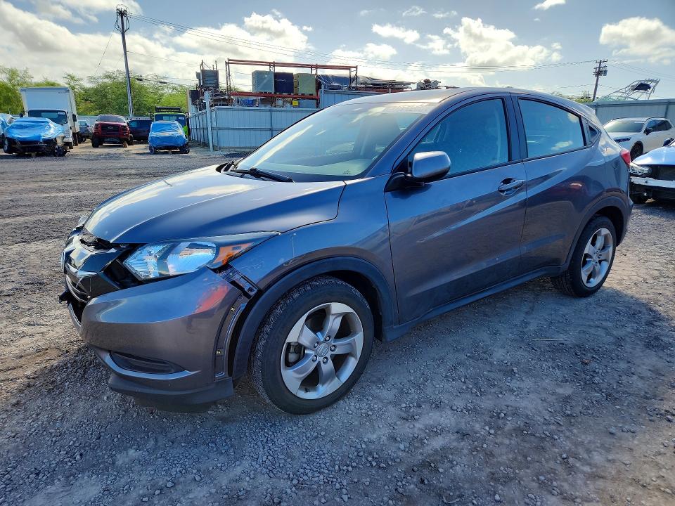 HONDA HR-V 2017 with VIN 3CZRU5H37HG706973 - Photo from auction