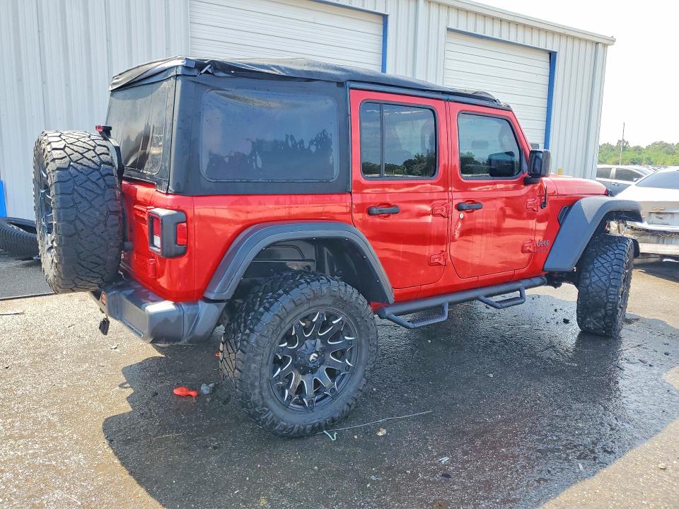 Снимка 3 от търг – 2021 JEEP WRANGLER UNLIMITED с VIN 1C4HJXFN7MW726615