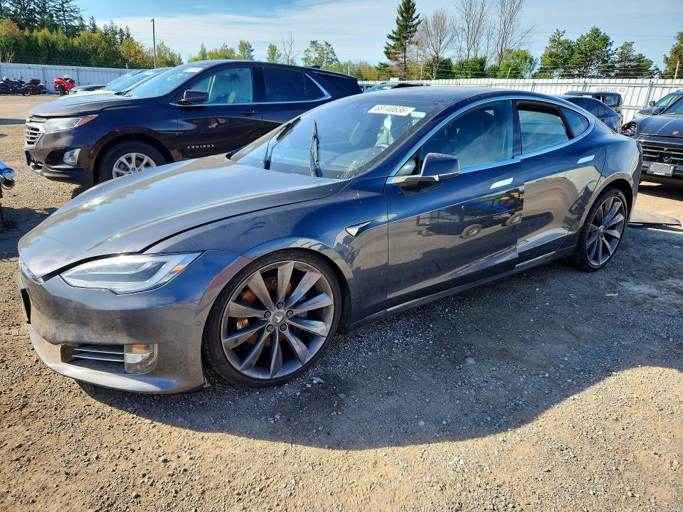 Photo 1 from auction – 2017 TESLA MODEL S with VIN 5YJSA1E22HF218542