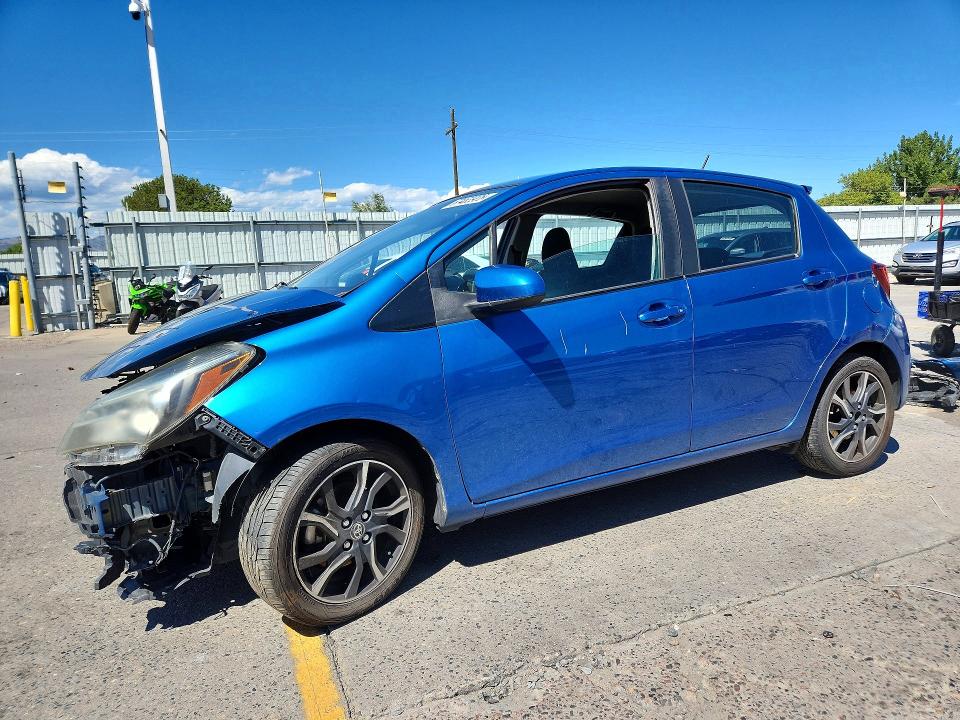 TOYOTA YARIS 2015 with VIN VNKKTUD33FA017851 - Photo from auction