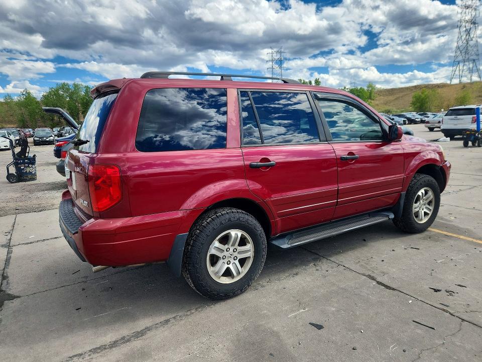 Photo 3 from auction – 2003 HONDA PILOT with VIN 2HKYF18443H543213