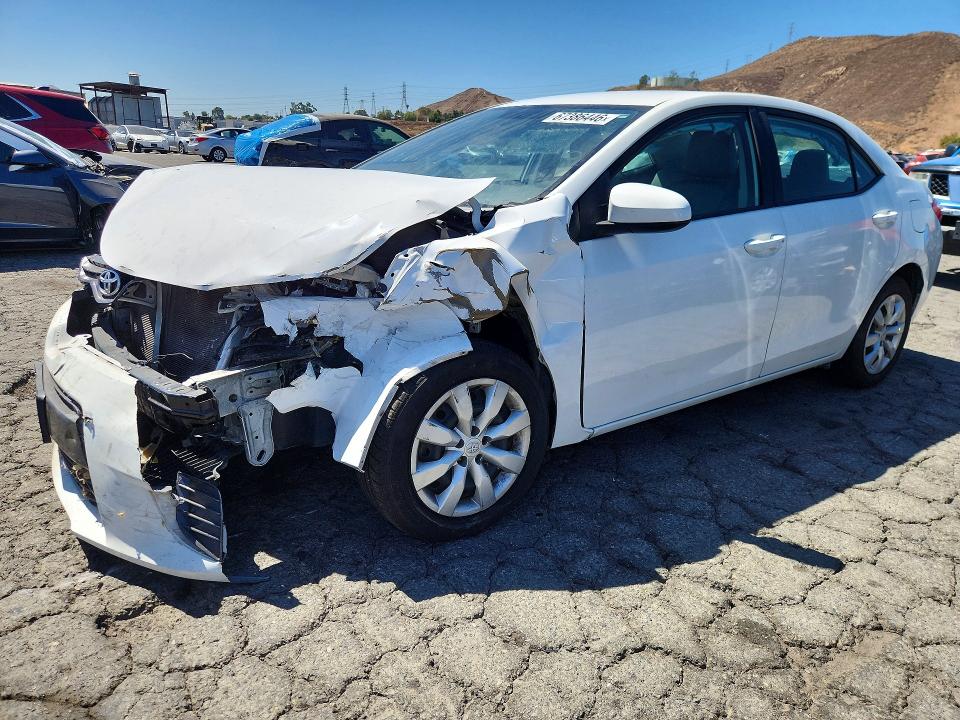 TOYOTA COROLLA 2016 with VIN 5YFBURHEXGP522619 - Photo from auction