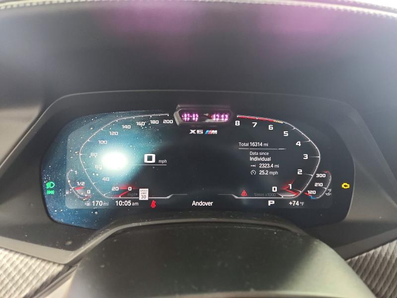 صورة رقم 9 من المزاد - 2023 BMW X6 مع VIN 5YMCY0C01P9R93037