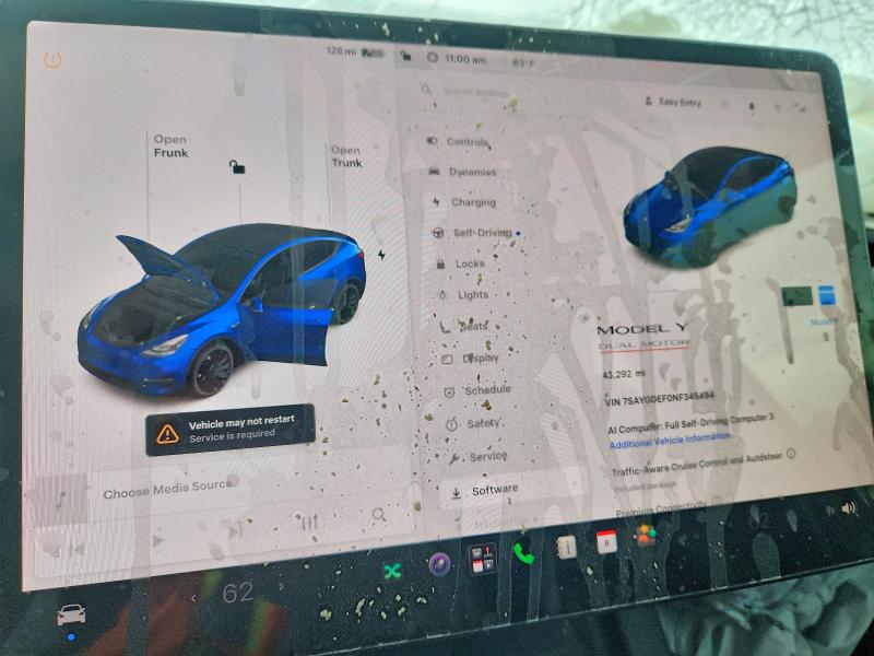 Zdjęcie 9 z aukcji – 2022 TESLA MODEL Y z VIN 7SAYGDEF0NF345494