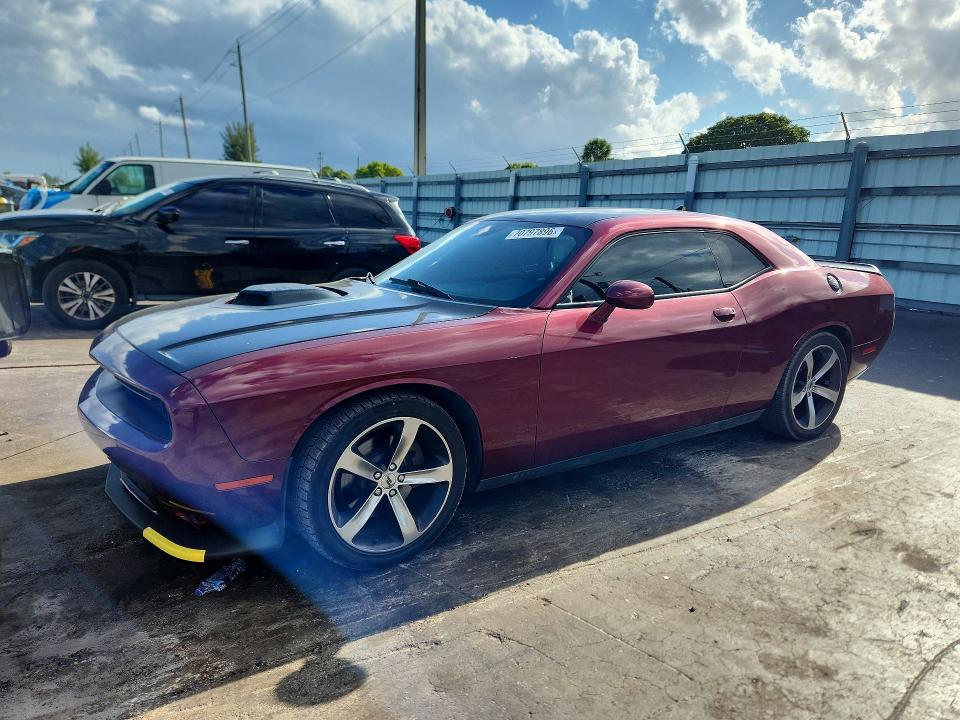 Снимка 1 от търг – 2018 DODGE CHALLENGER с VIN 2C3CDZBT6JH178400
