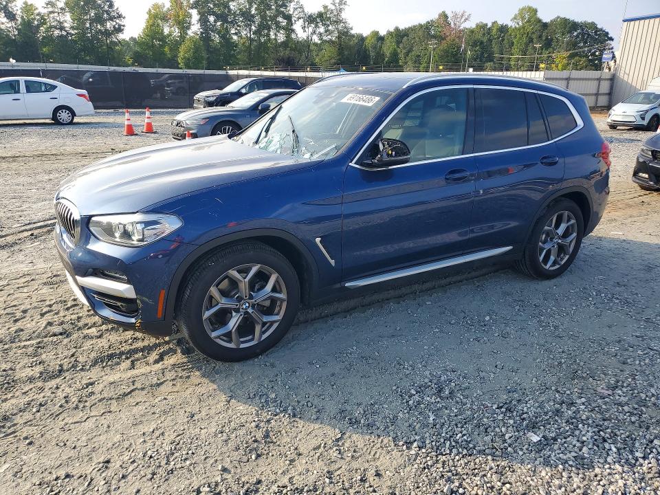 BMW X3 2020 с VIN 5UXTY3C03LLU70088 - Снимка от търг
