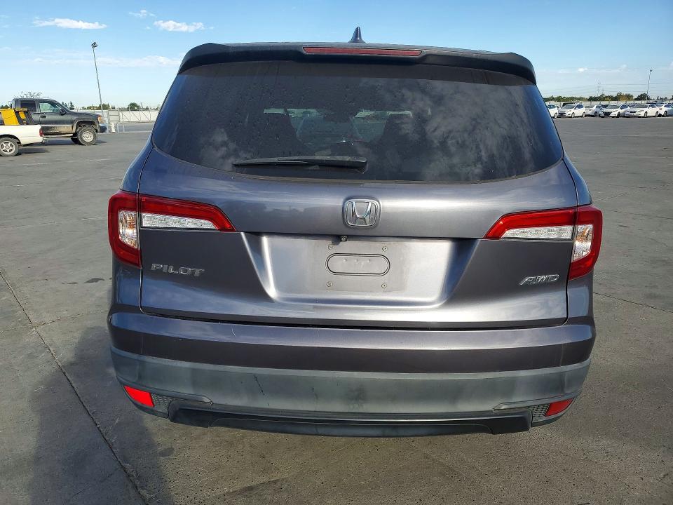 Photo 6 from auction – 2020 HONDA PILOT with VIN 5FNYF6H12LB006230