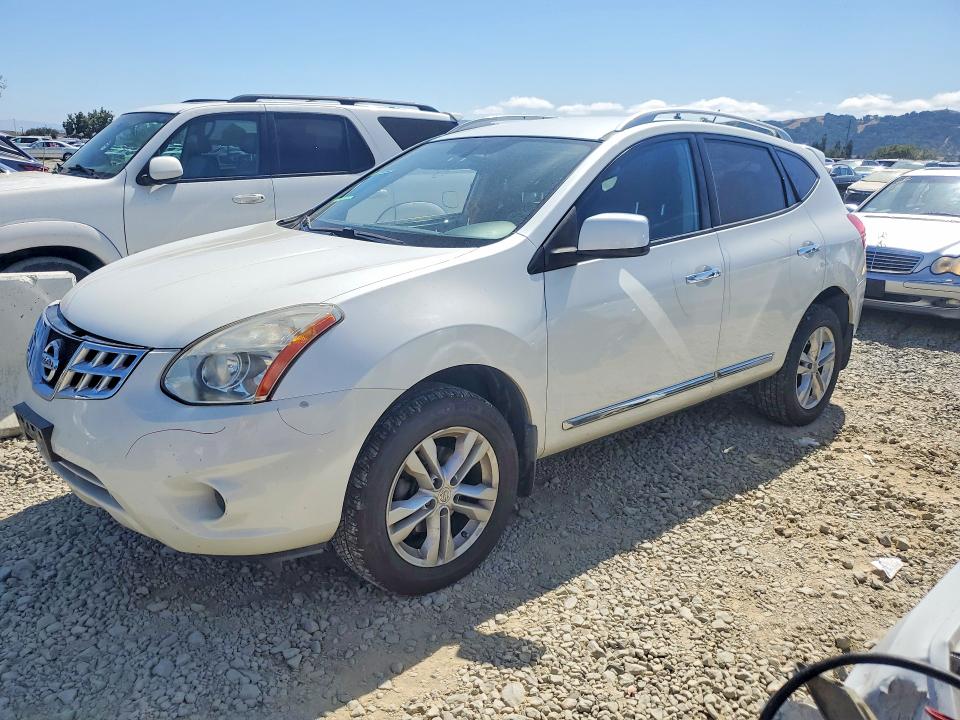 NISSAN ROGUE 2012 with VIN JN8AS5MV7CW405702 - Photo from auction