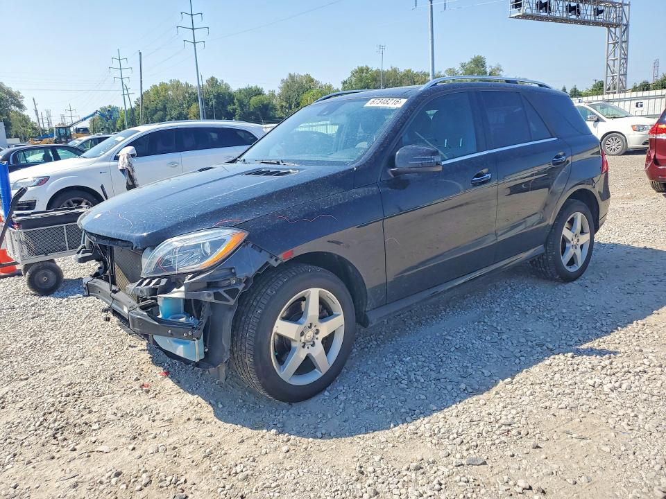 MERCEDES-BENZ ML 2015 with VIN 4JGDA5HB3FA559476 - Photo from auction