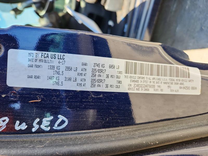 Photo 14 from auction – 2017 DODGE GRAND CARAVAN with VIN 2C4RDGEG3HR760399