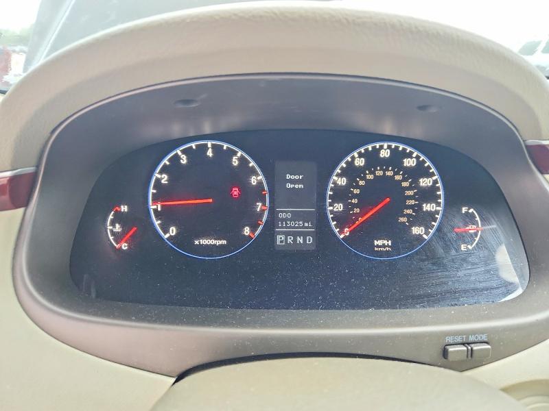Photo 9 from auction – 2007 HYUNDAI AZERA with VIN KMHFC46F07A171402