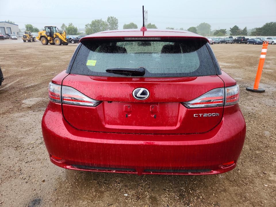 Photo 6 from auction – 2012 LEXUS CT with VIN JTHKD5BH6C2068727