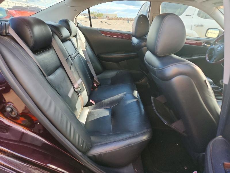 Photo 10 from auction – 2004 LEXUS ES with VIN JTHBA30G440016419