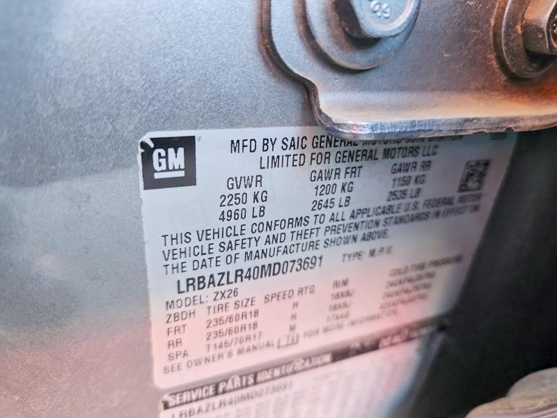 صورة رقم 14 من المزاد - 2021 BUICK ENVISION مع VIN LRBAZLR40MD073691