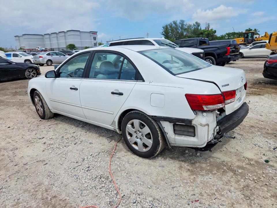 Photo 2 from auction – 2008 HYUNDAI SONATA with VIN 5NPET46C38H374199