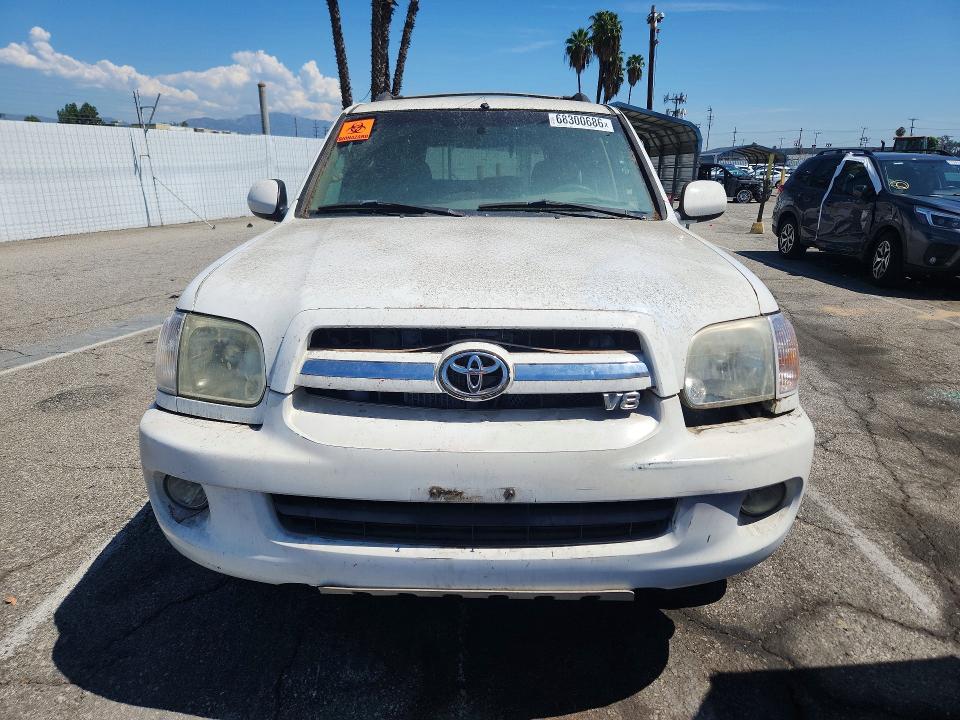 Photo 5 from auction – 2006 TOYOTA SEQUOIA with VIN 5TDZT34A86S273115
