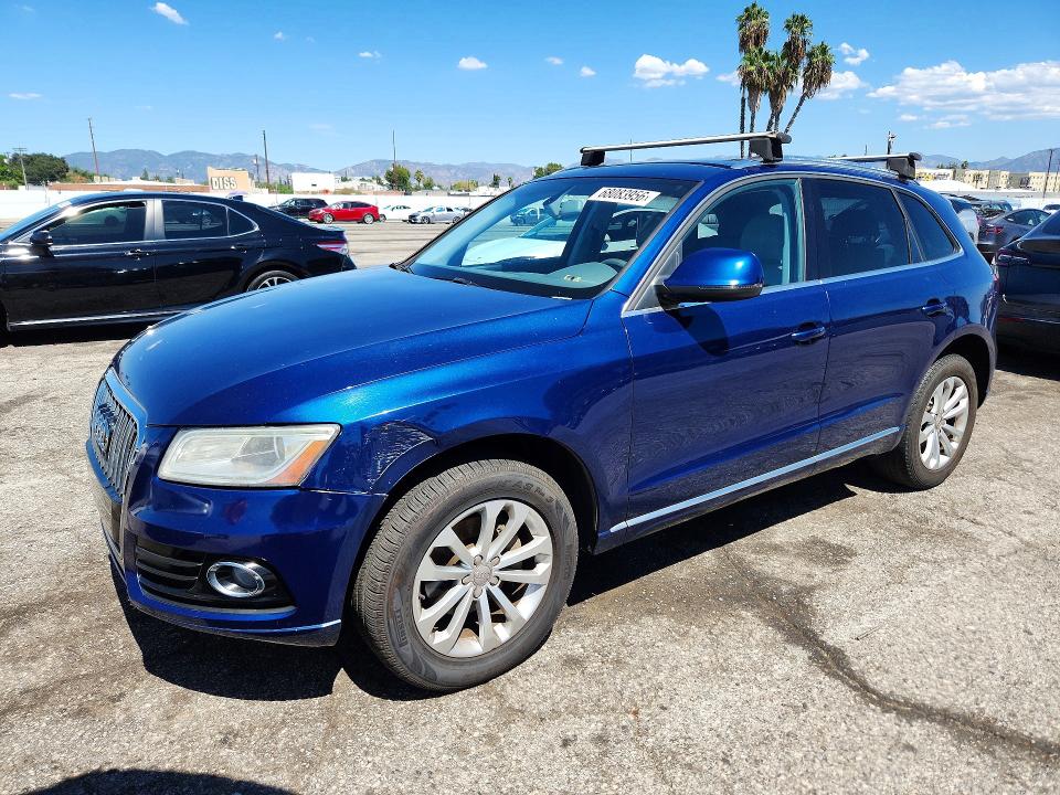AUDI Q5 2014 with VIN WA1CFAFP8EA096350 - Photo from auction