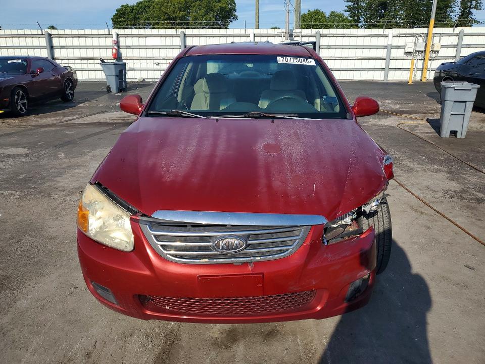 Photo 5 from auction – 2008 KIA SPECTRA with VIN KNAFE121685576663
