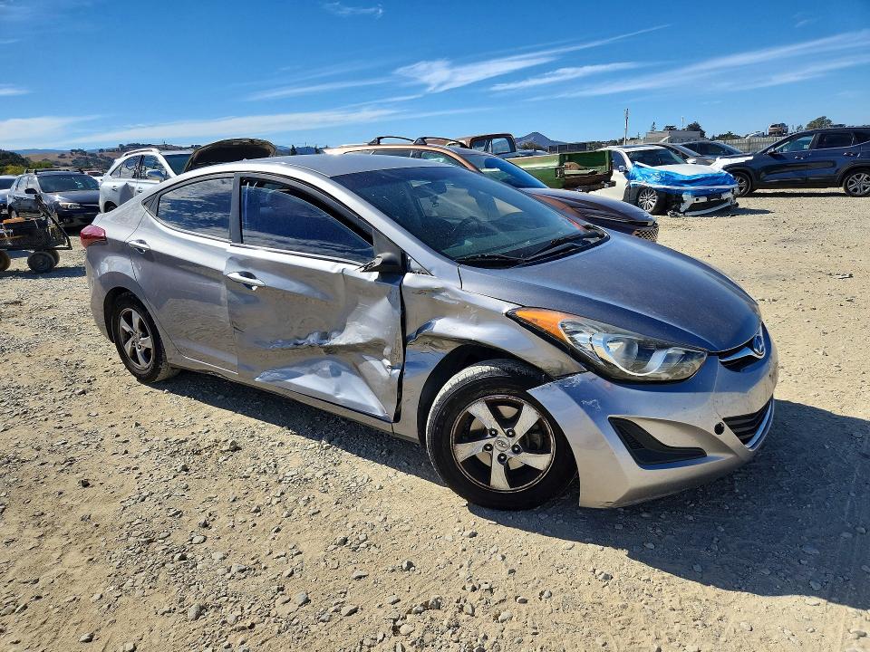 Photo 4 from auction – 2014 HYUNDAI ELANTRA with VIN KMHDH4AE4EU086758